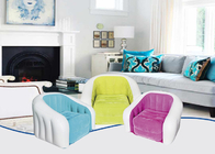 Chaise gonflable colorée stupéfiante de sofa s'assemblant PVC extérieur gonflable 74X74X64Cm de meubles fournisseur