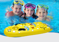 Matelas de flottement de planche de surf de natation de plage gonflable de lit d'air des enfants jaunes fournisseur