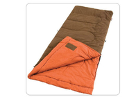 Sacs 100% de couchage rectangulaires d'enveloppe de flanelle de Brown de coton de sacs de couchage de montagne de bas fournisseur