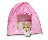 Le polyester coloré léger imperméabilisent Cat Tent Cute Pet Supplies 43x43x41cm fournisseur