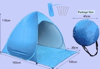 Imprimant le camping extérieur les tentes automatiques sautent l'auvent Sunproof de plage avec UV50+ fournisseur