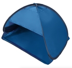 Tente extérieure bleue pliable légère 70X50X45cm de bruit d'abri de Sun de polyester des tentes campantes 190T fournisseur
