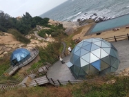 Auvent en verre d'étoile de tente de dôme de boule en aluminium luxueuse de cadre 3 mètres fournisseur