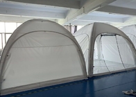Les tentes extérieures gonflables X de secours forment médical de tente d'auvent de Polonais d'air d'isolement fournisseur