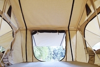 Tente automatique de dessus de toit 3 de personne de dessus de toit de la tente 143X310X126CM de toile beige de coton fournisseur
