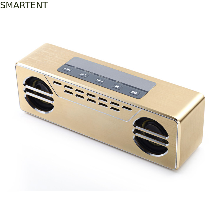 Haut-parleurs de stéréo en aluminium de cube en caisse de résonance de Mini Wireless Bluetooth Cube Speaker fournisseur