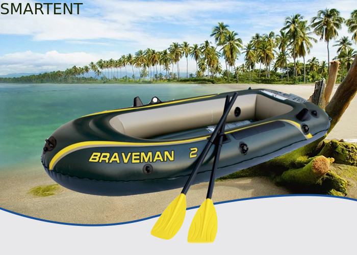 Bateau gonflable durable vert-foncé de Braveman, bateau gonflable léger commode fournisseur