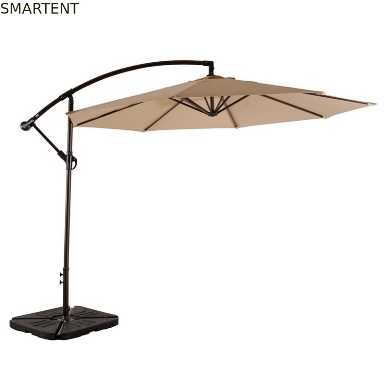 Double parapluie 3M Cantilever Parasol Manual de patio de restaurant ouvert fournisseur