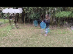 165*200*130cm Tente de camping extérieur pour 2 personnes Bleue imperméable à l'eau résistant aux UV 190T Pop Up Shelter