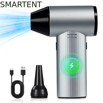 Convient pour la randonnée Essentiels de poche Ventilateur électrique Turbo à main Ventilateur électrique à haute vitesse sèche-cheveux pour ménage Souffleur de poussière industriel Ventilateur à main violent