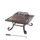 Le barbecue en acier de dessin géométrique d'OEM grille le barbecue Oven Bronze Color fournisseur