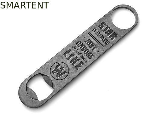 Acheter Emboutissant l'ouvreur de bouteille d'acier inoxydable avec Logo Lathe Machining 175*35mm fabrication en ligne