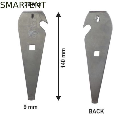 Acheter Ouvreur de bouteille à bière de boîte de peinture de fer d'électrodéposition de 140*29MM multifonctionnel fabrication en ligne