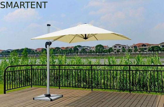 acheter support excentré extérieur de granit de parapluie de parapluie de patio de 2.5M Deluxe Rome Aluminum fabrication en ligne