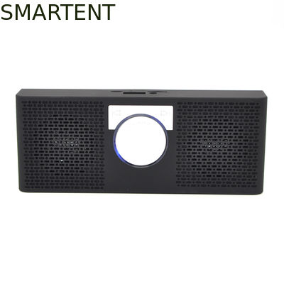 Acheter Bureau instantané portatif de haut-parleur de Bluetooth de cube en haut-parleur sans fil noir commercial de cube fabrication en ligne
