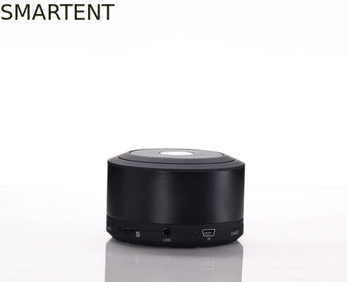 Acheter caisse de résonance de Smartphone de rond de noir de 650mAh Mini Cube Bluetooth Speaker Wireless fabrication en ligne