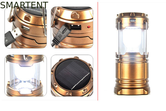Acheter ABS campant léger portatif campant de plomb rechargeable Shell de lanterne de panneau solaire fabrication en ligne