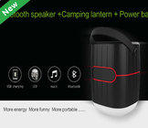 Le petit camping mené de bivouac allume le haut-parleur portatif de Bluetooth de lanternes de camping de lumen élevé avec le crochet fournisseur