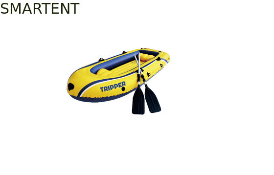 Acheter Bateau gonflable de PVC d'excursionniste jaune de plage, bateaux gonflables de nervure pour le sport aquatique fabrication en ligne