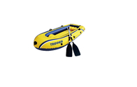 Bateau gonflable de PVC d'excursionniste jaune de plage, bateaux gonflables de nervure pour le sport aquatique fournisseur