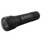 5V lecteur MP3 se baladant ultra-léger de lampe-torche de la musique LED de torche noire de camping fournisseur