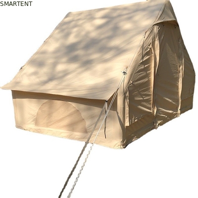Tentes de camping en plein air Tente gonflable résistante à la pluie en coton beige épaissie pour le camping en famille et les aventures en plein air fournisseur
