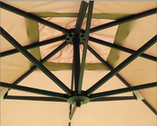 Parasol en porte-à-faux 2.5X2.5m de Roman Beach Sunshade Umbrella Large de duplex fournisseur