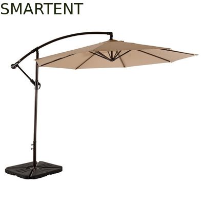 Acheter Double parapluie 3M Cantilever Parasol Manual de patio de restaurant ouvert fabrication en ligne