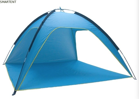 Tentes de camping extérieures couvertes d'argent bleu pour 4 personnes 210*210*130CM Tentes de camping extérieures couvertes d'argent bleu pour 4 personnes fournisseur