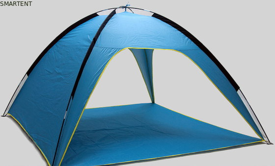 Tentes de camping extérieures couvertes d'argent bleu pour 4 personnes 210*210*130CM Tentes de camping extérieures couvertes d'argent bleu pour 4 personnes fournisseur
