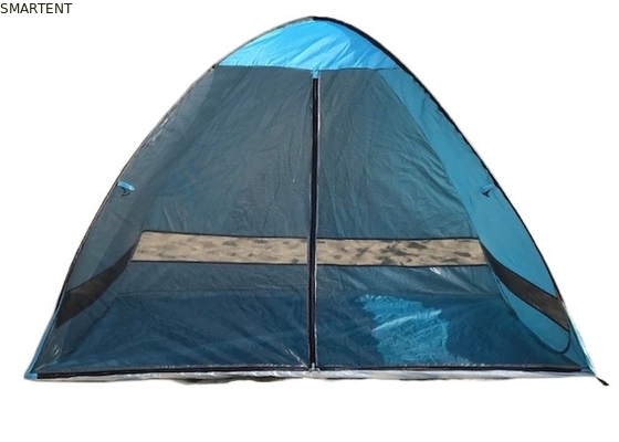 210*120*130CM Polyester enduit d'argent bleu pour camping extérieur fournisseur