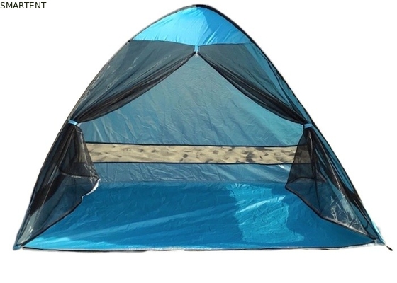 210*120*130CM Polyester enduit d'argent bleu pour camping extérieur fournisseur