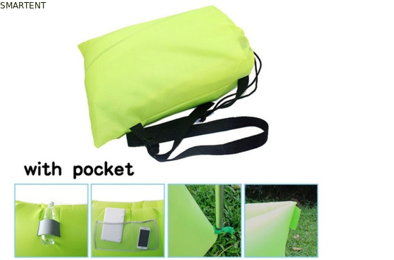 Neon à l'extérieur étanche à l'eau Ripstop Nylon 260x70cm Sacs de couchage de montagne Plage Inflatable Lazy Air Sofa fournisseur