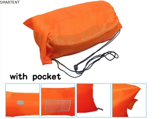 Neon à l'extérieur étanche à l'eau Ripstop Nylon 260x70cm Sacs de couchage de montagne Plage Inflatable Lazy Air Sofa fournisseur