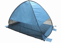200x165x130CM 190T Polyester Pop Up Tente de plage Bleu Camping en plein air Pare-soleil fournisseur