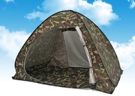 Tente de camping automatique à ouverture rapide personnalisée, auvent de plage en polyester enduit d'argent 190T fournisseur