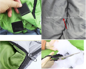 Poche légère verte compacte d'enveloppe de sac à dos de sacs de couchage de montagne fournisseur