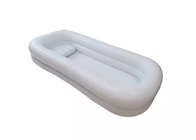 Baignoire médicale de piscine gonflable en PVC de couleur blanche portative 220x100x38CM fournisseur
