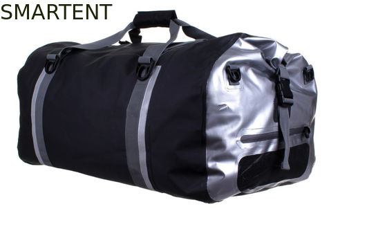 Acheter le voyage 90L imperméable met en sac le camping noir argenté de sacs marins à voyage fabrication en ligne