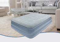 La Reine gonflable de matelas d'air de taille jumelle de luxe bleu-clair classent les meubles extérieurs gonflables fournisseur