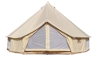 Tente de Bell de toile de coton de beige de couleur de 3 x de 2M Outdoor Camping Canopy 285G fournisseur