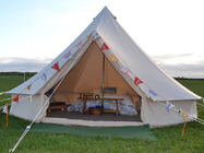 Tente de Bell de toile de coton de beige de couleur de 3 x de 2M Outdoor Camping Canopy 285G fournisseur