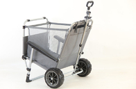 Chaise de plage faite sur commande de pliage de chariot de Grey Aluminum Frame Foldable Beach 154x77x60CM fournisseur