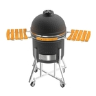 Métal extérieur Shell Kamado Charcoal Barbecue Grill en acier 22 pouces fournisseur