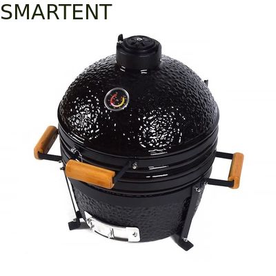 Acheter Pouce en céramique noir Mini Tabletop de la meilleure qualité du gril 16 de charbon de bois de Kamado fabrication en ligne