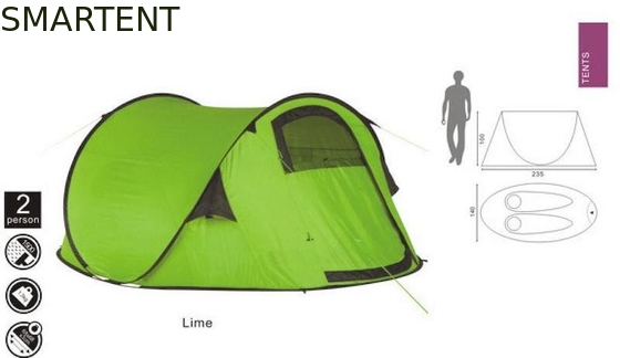 180X235X100CM Tente de camping en polyester pour 3 personnes fournisseur