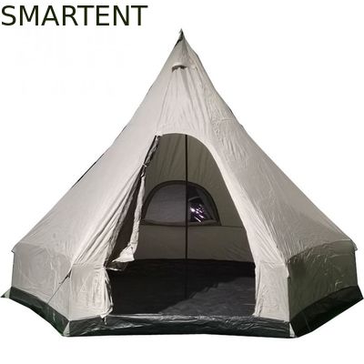 Acheter Tente d'abri extérieure de camping de pyramide de 360 x de 360 X de 280CM avec 1 - 2 la ventilation Windows fabrication en ligne