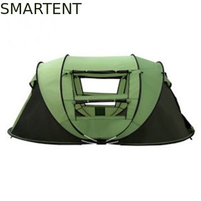 Acheter Bruit extérieur imperméable vers le haut des tentes campantes avec la fibre de verre Polonais de 1 - 2 portes 240 x 140 X 100CM fabrication en ligne