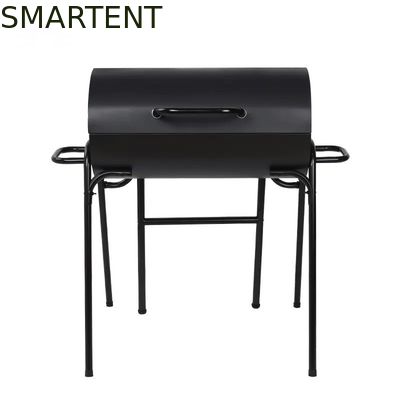 Acheter Les accessoires campants adaptés aux besoins du client noircissent le double gril 89,5 x 85,5 X 72CM de charbon de bois de barbecue fabrication en ligne