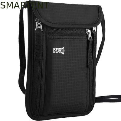 Acheter Porte-passeport de blocage RFID de portefeuille de cou de sacs de voyage imperméables faits sur commande avec la bandoulière fabrication en ligne